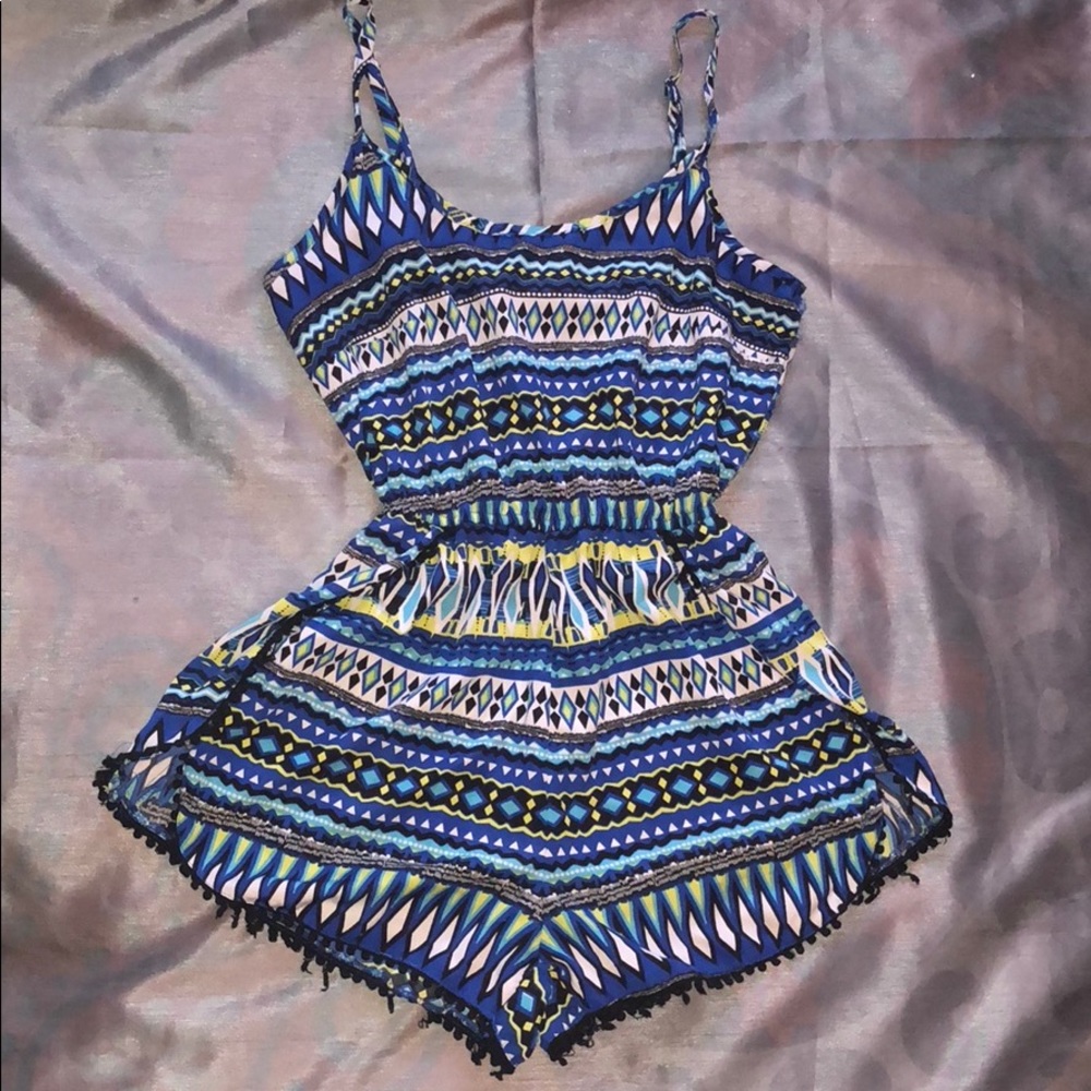 Multicolored romper